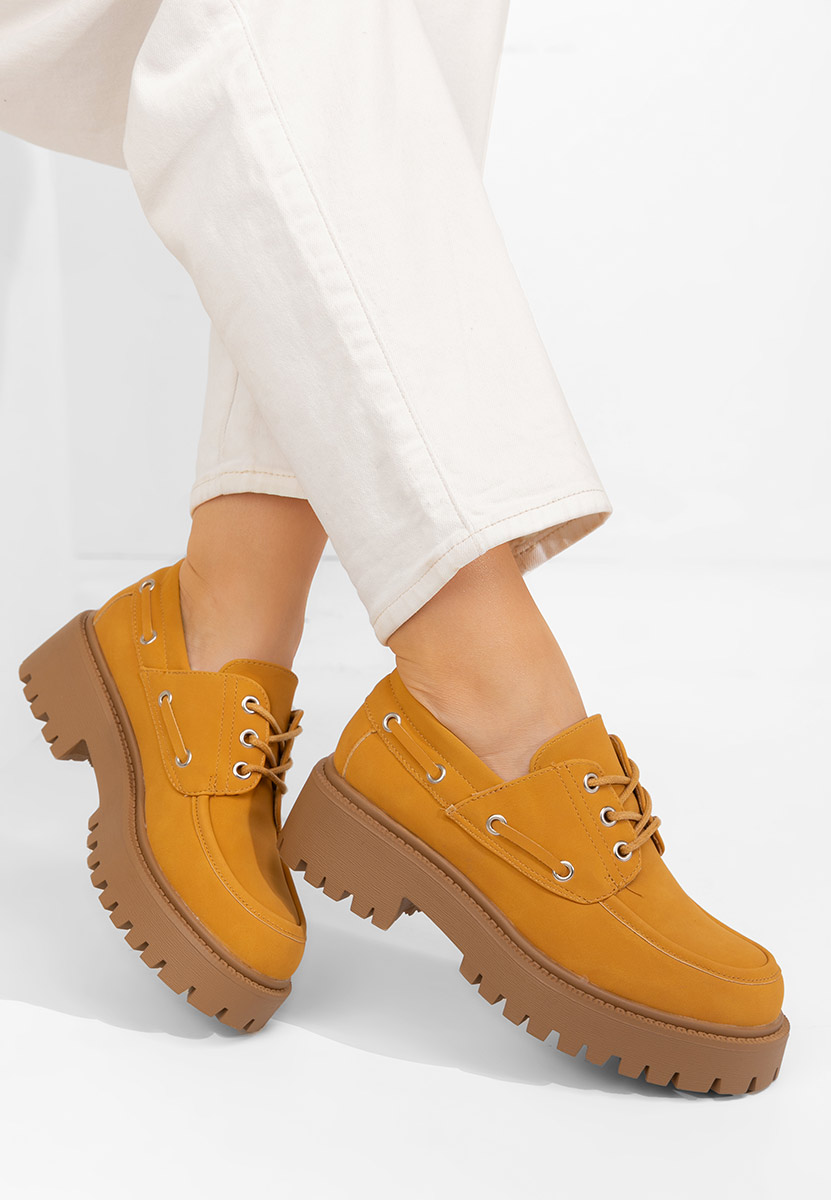 Scarpe basse donna Plumia gialli