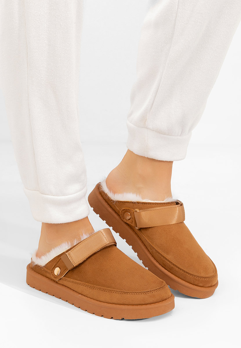 Zoccoli donna Aurivis camel