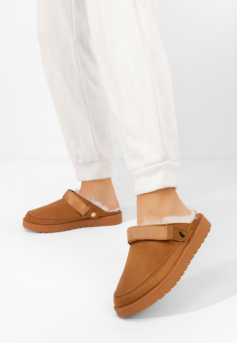 Zoccoli donna Aurivis camel