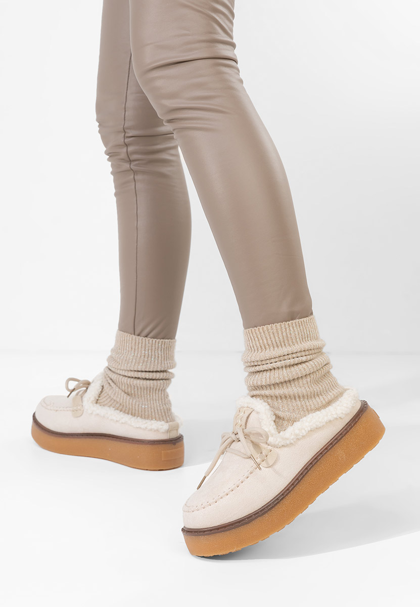 Zoccoli donna Seloria beige