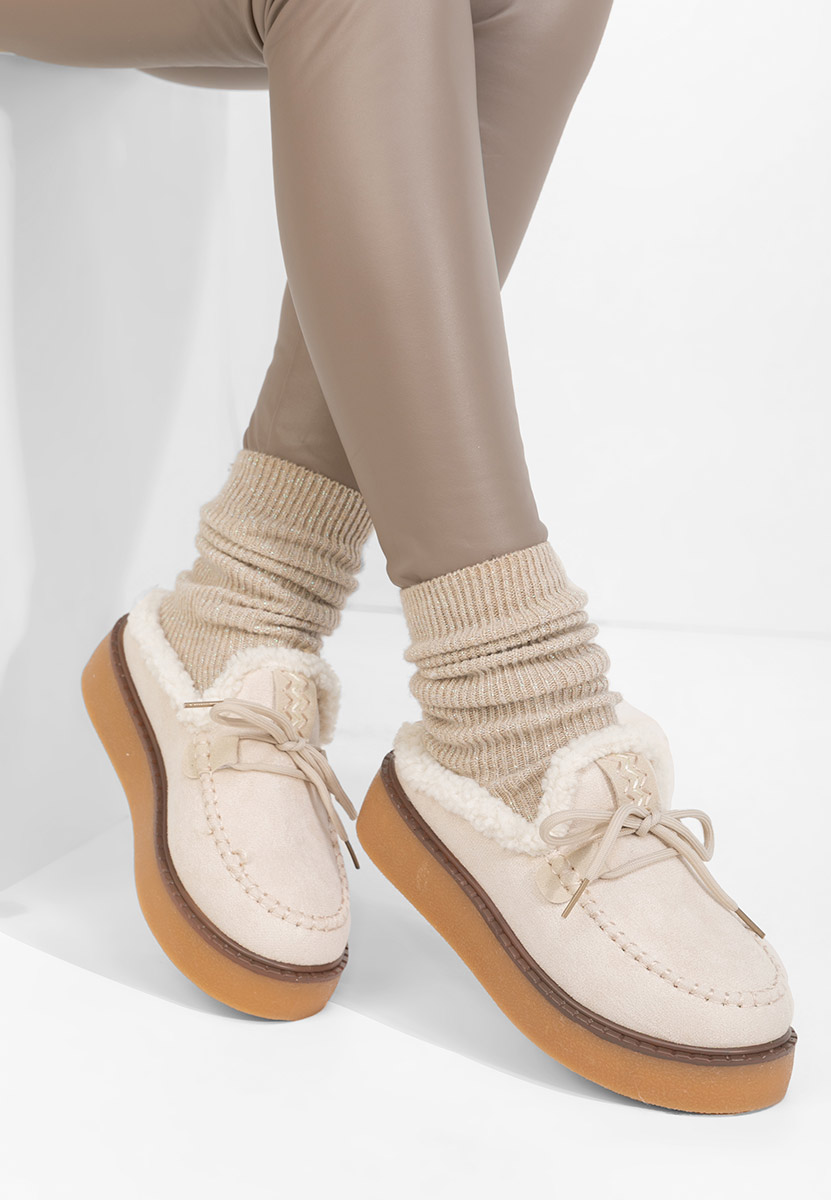 Zoccoli donna Seloria beige