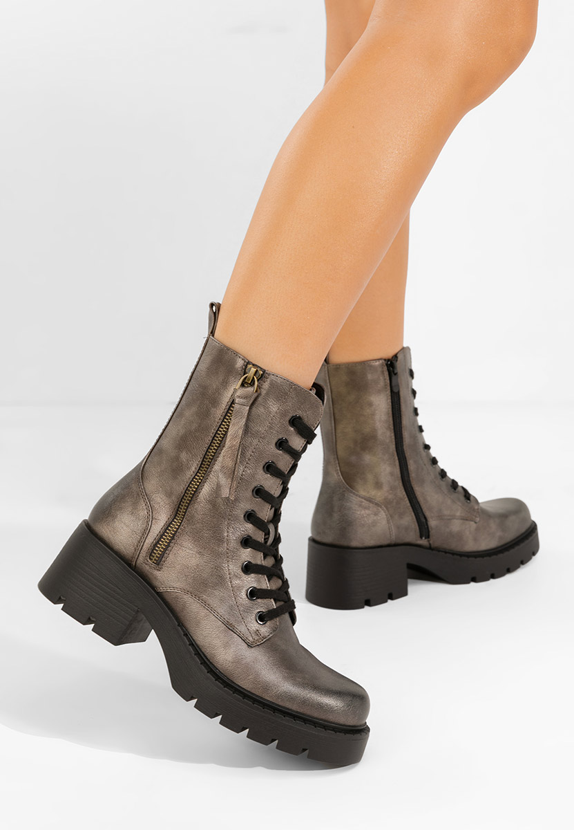 Scarponcini donna Miralis cachi