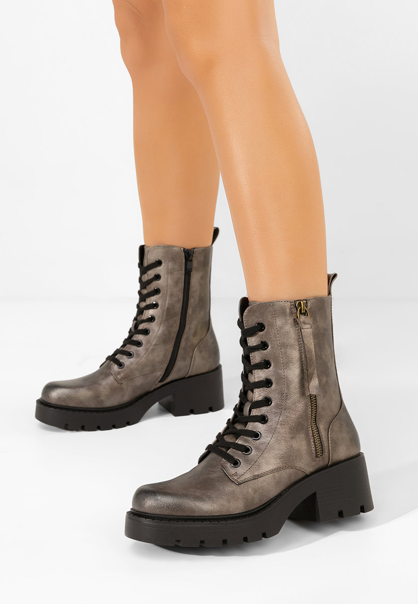 Scarponcini donna Miralis cachi