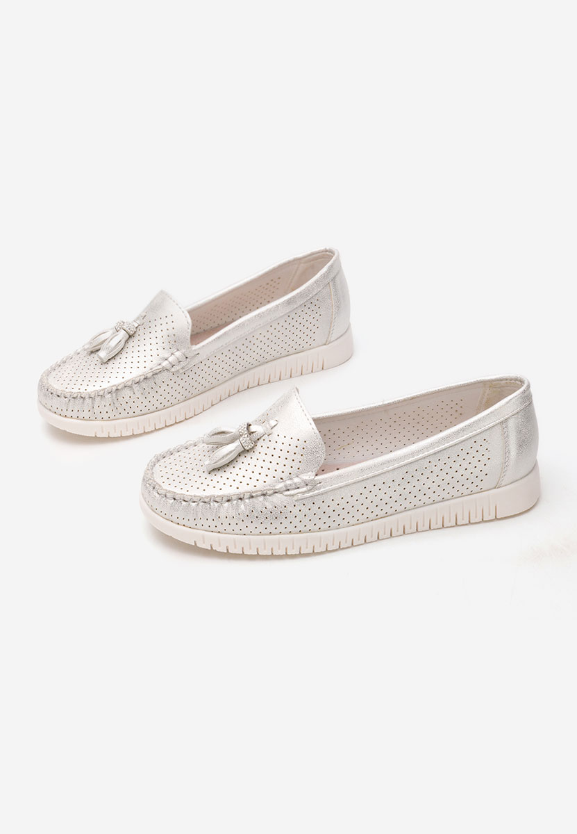 Mocassini da donna Sonja V2 bianchi