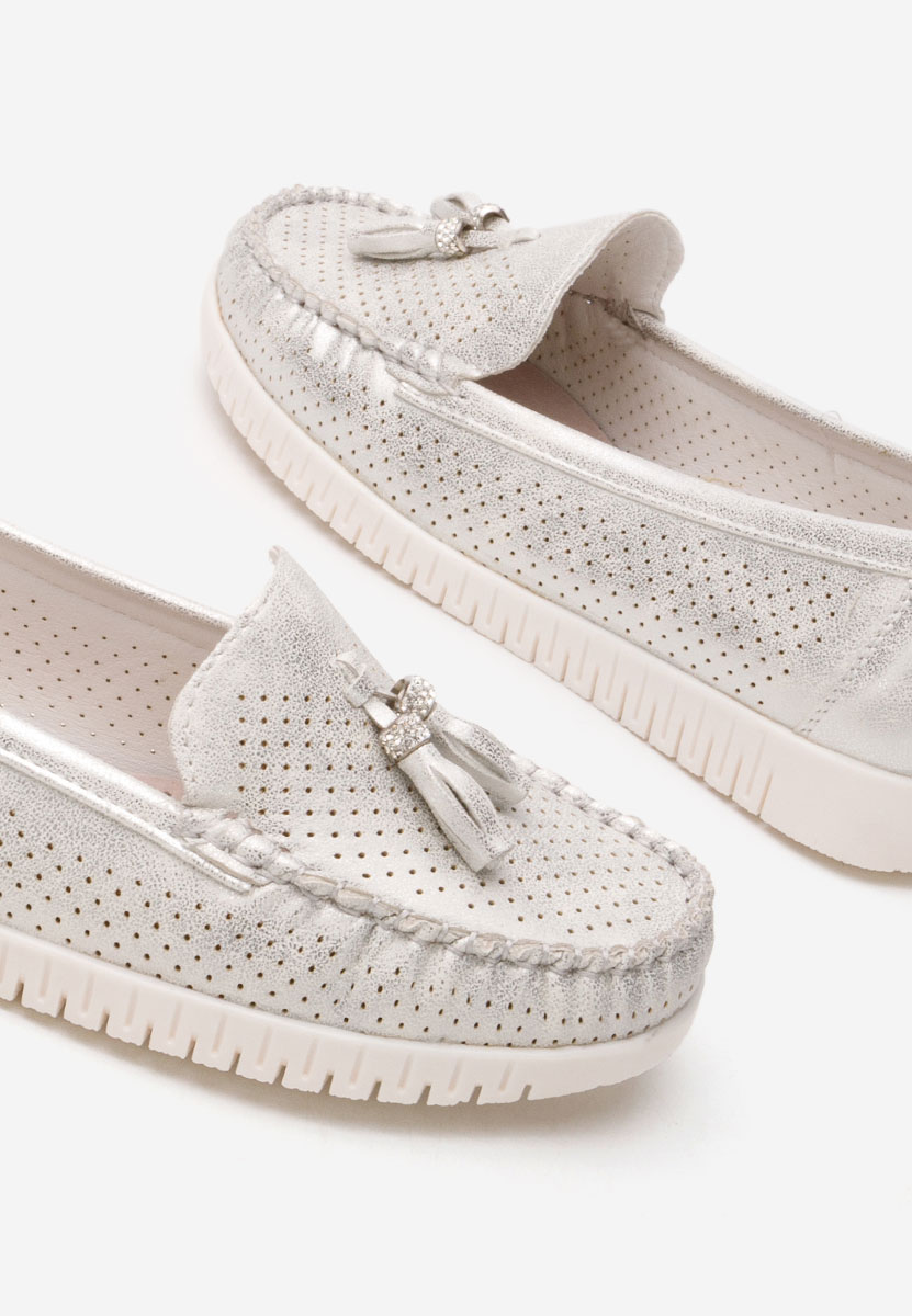 Mocassini da donna Sonja V2 bianchi
