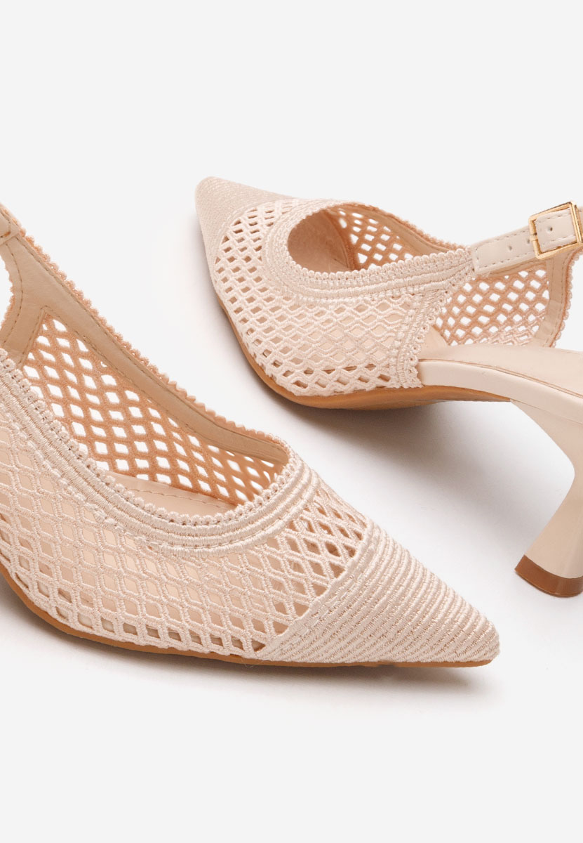 Décolleté Slingback Deevina beige