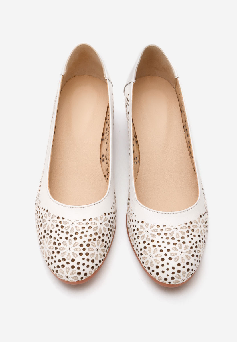 Décolleté tacco basso Admire Bianchi