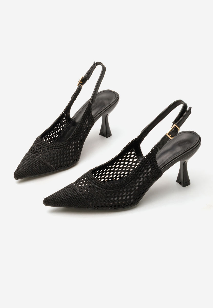 Décolleté Slingback Deevina nero