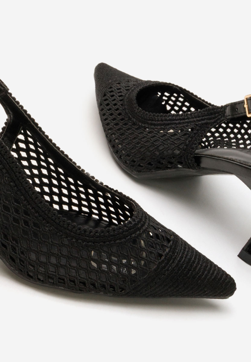 Décolleté Slingback Deevina nero