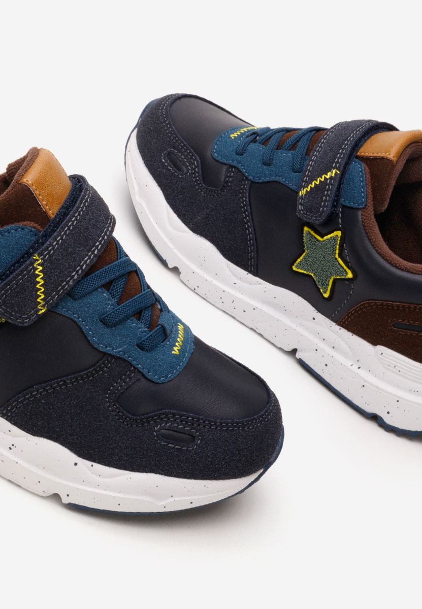 Sneakers da ragazzi Stared blu marine