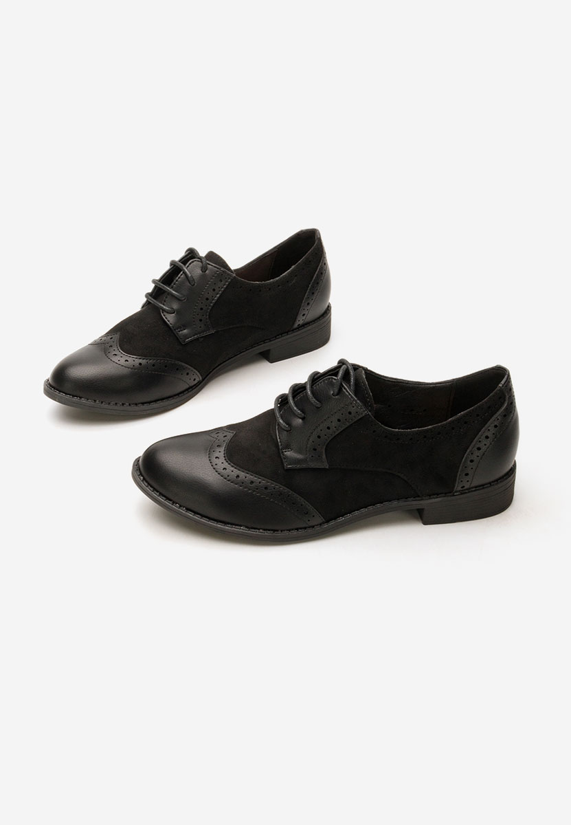 Scarpe brogue donna Aleena nero