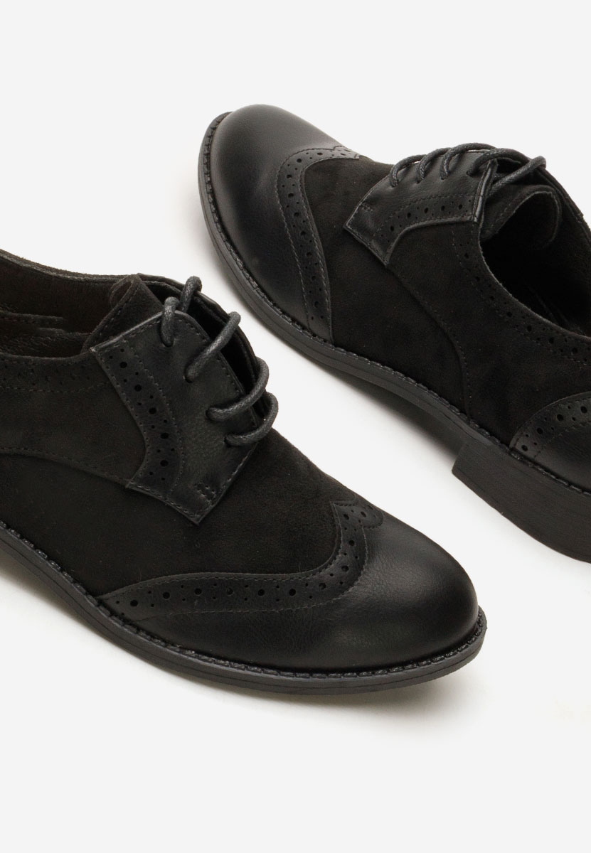Scarpe brogue donna Aleena nero