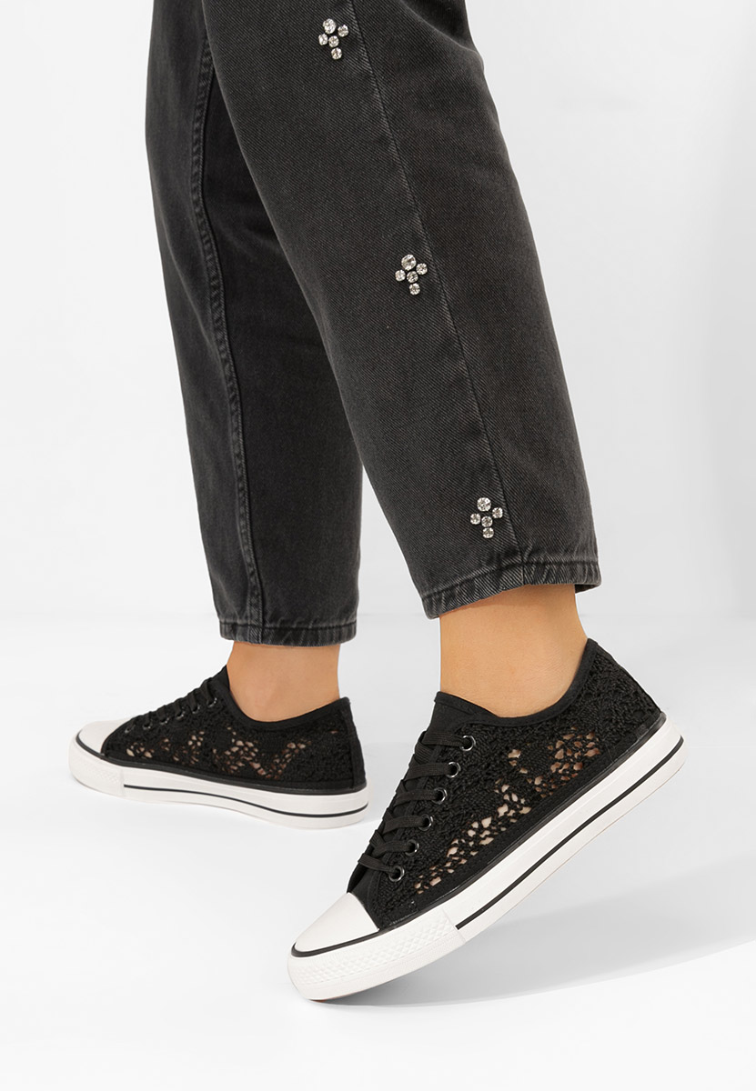 Scarpe da ginnastica donna Genevive nero