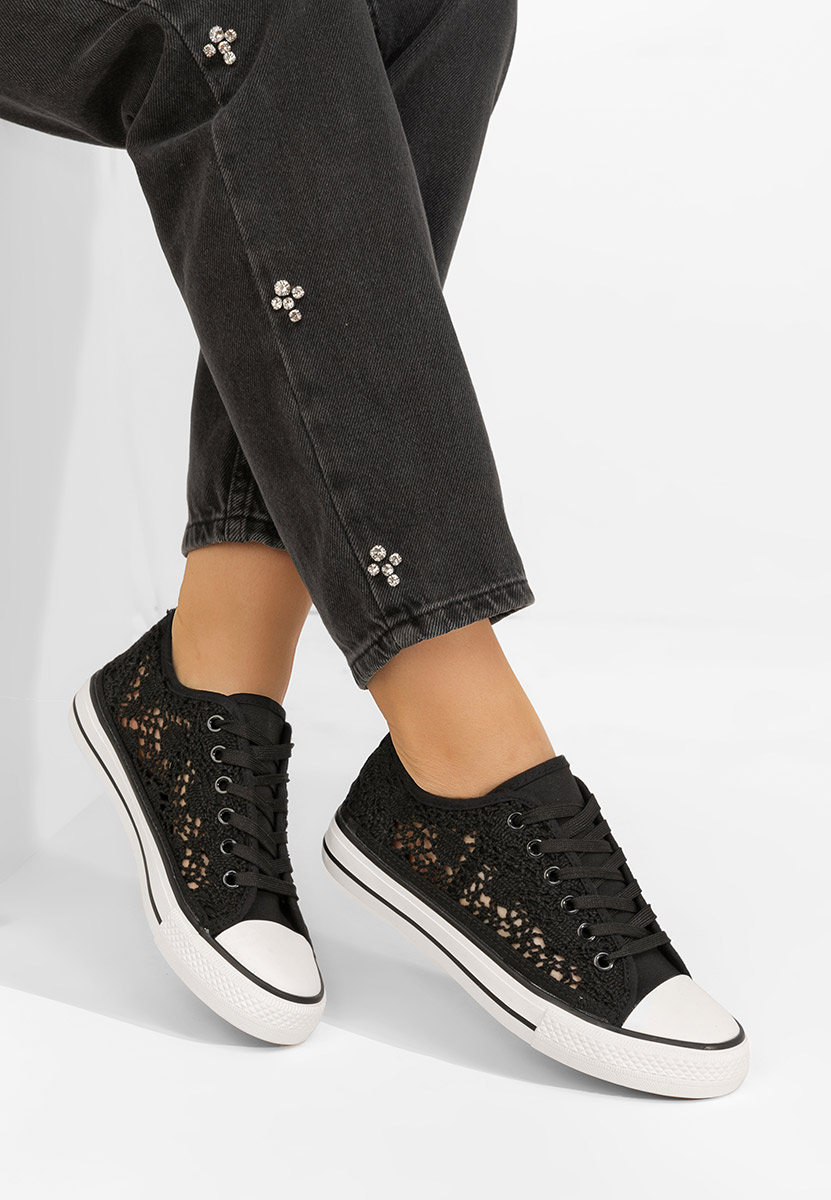 Scarpe da ginnastica donna Genevive nero