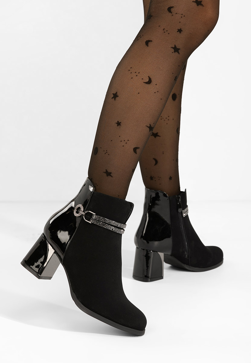 Tronchetti donna eleganti Izada nero