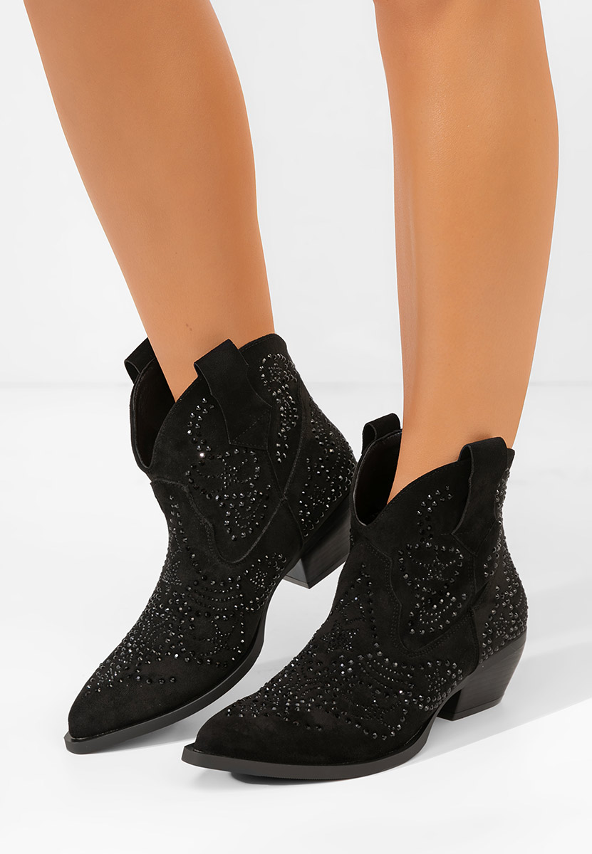 Stivaletti texani donna Ninna nero