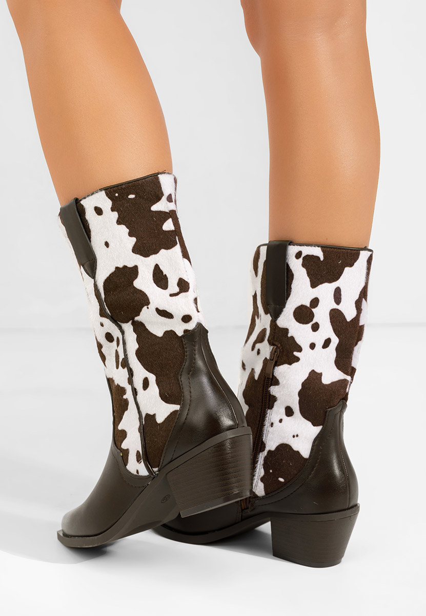 Stivaletti texani donna Nedira marrone