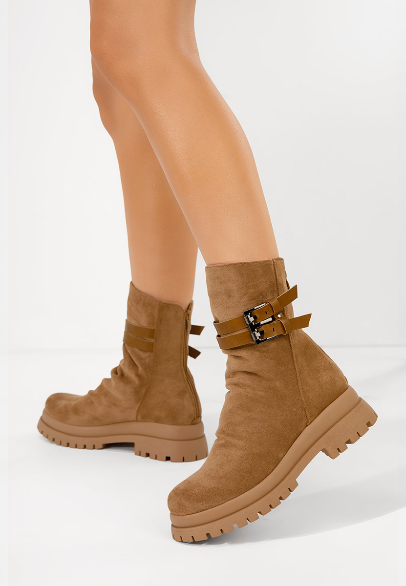 Stivale donna Semika camel