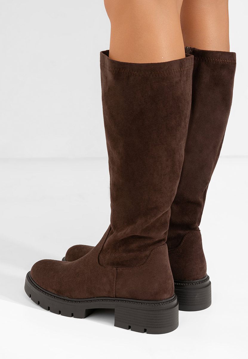 Stivali da donna Nicoua marrone