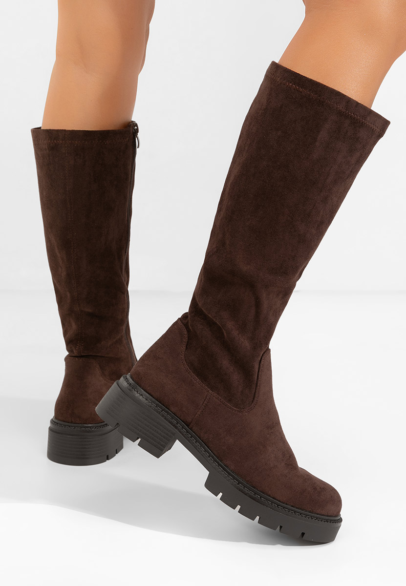 Stivali da donna Nicoua marrone