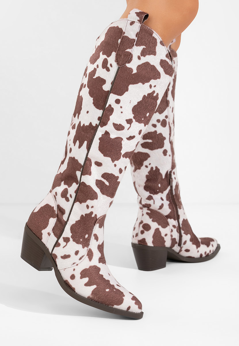 Stivali con tacco Ariah marrone Stivali con tacco Ariah marrone