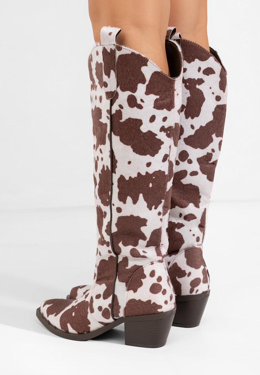 Stivali con tacco Ariah marrone Stivali con tacco Ariah marrone