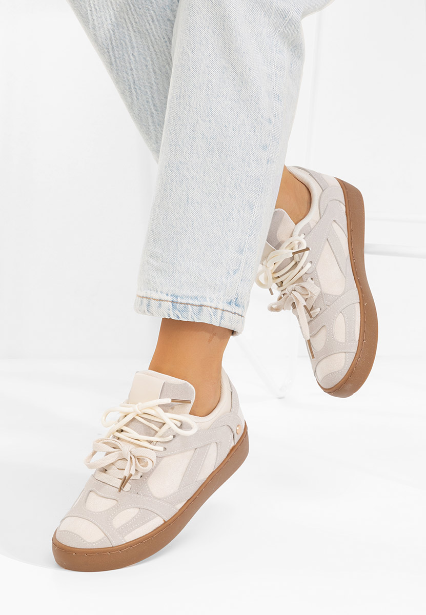 Sneakers donna Jaymea beige