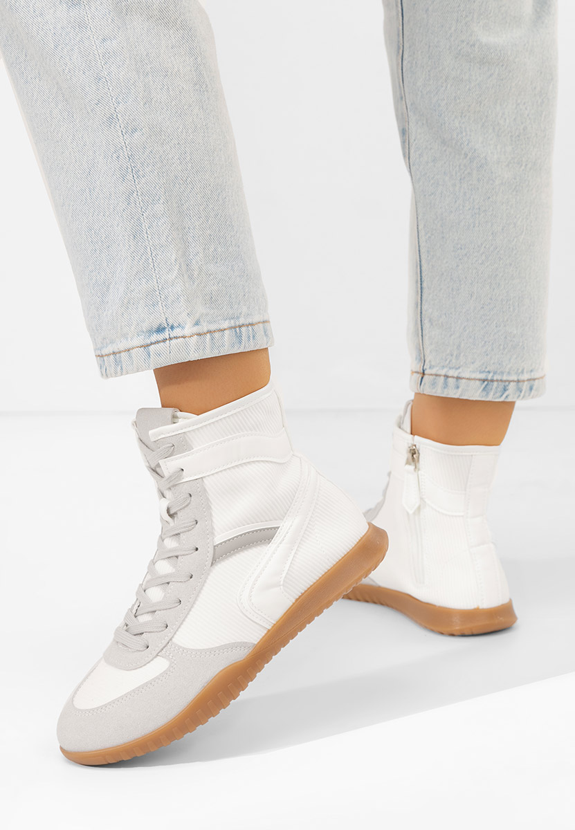 Scarpe da ginnastica High-Top Daine bianchi Scarpe da ginnastica High-Top Daine bianchi