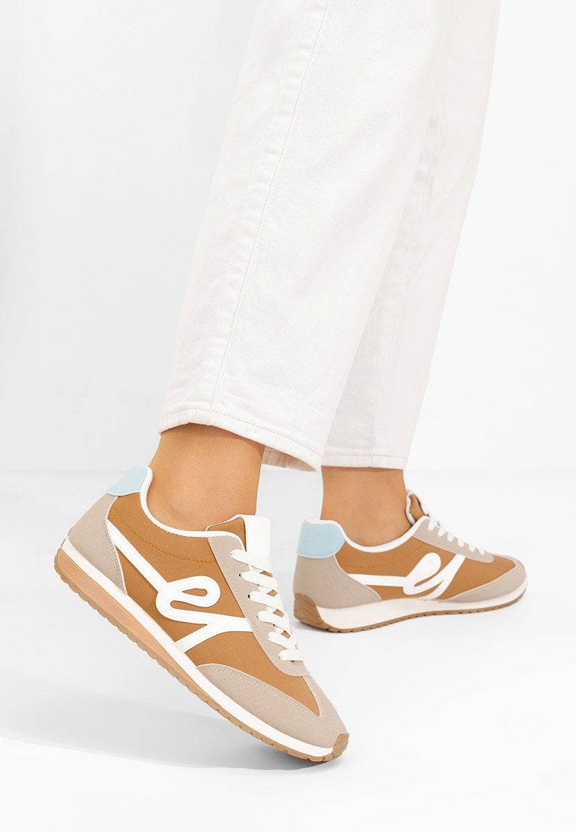 Sneakers donna Trinidad marrone