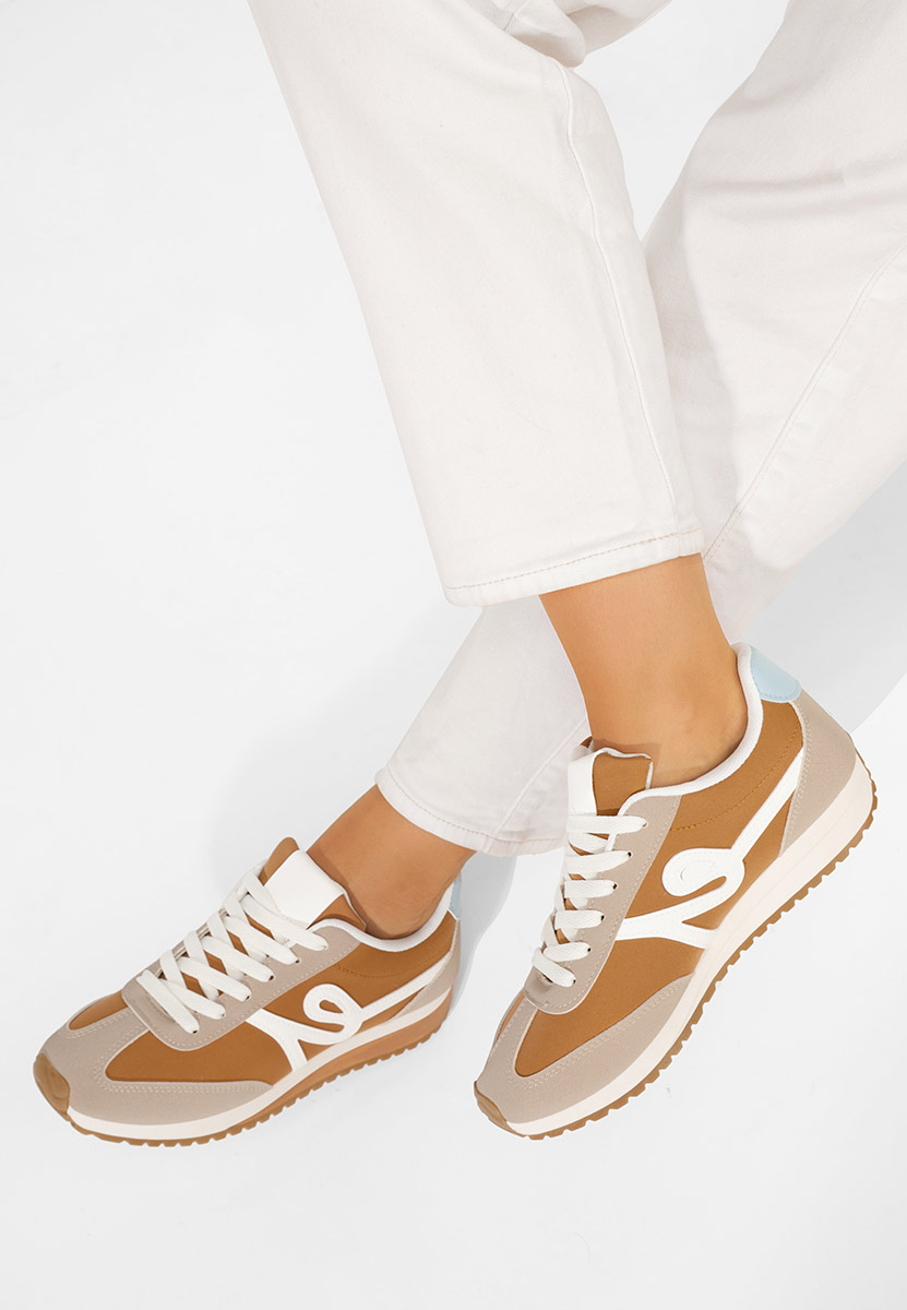 Sneakers donna Trinidad marrone