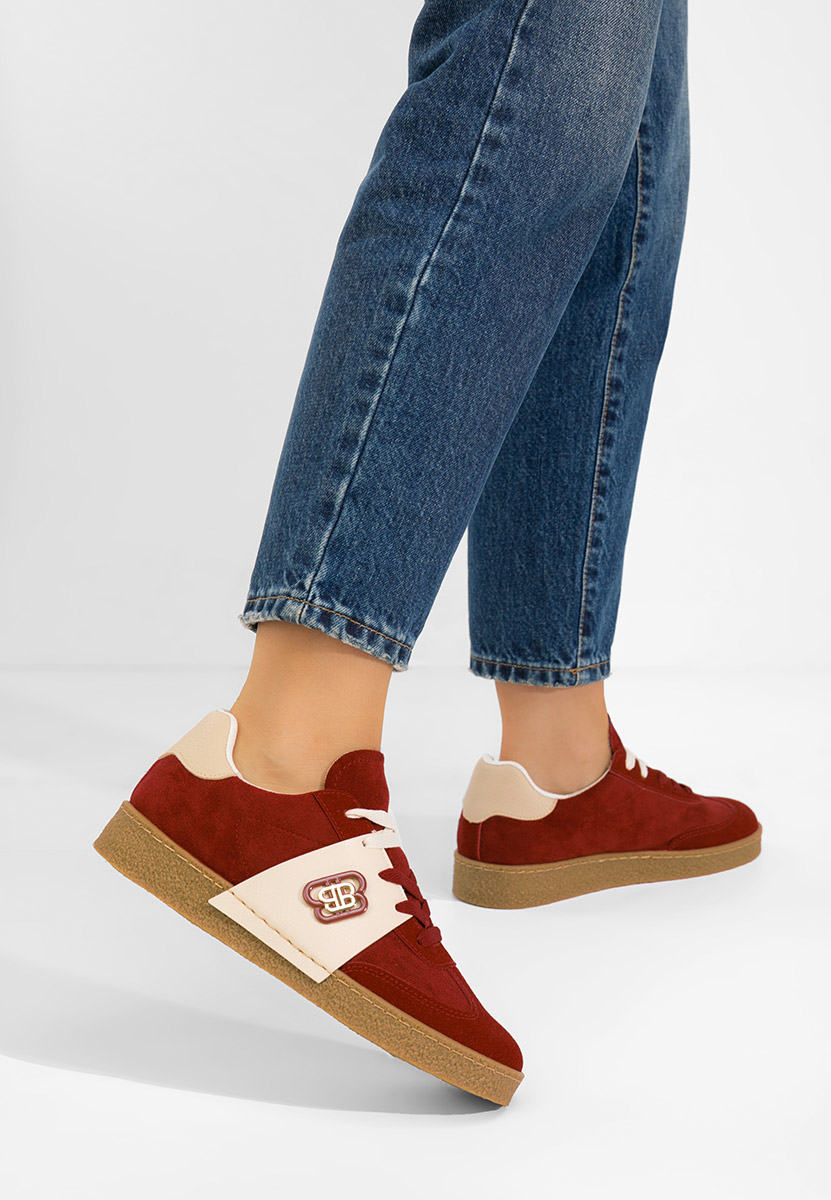 Sneakers donna Kathea rosso