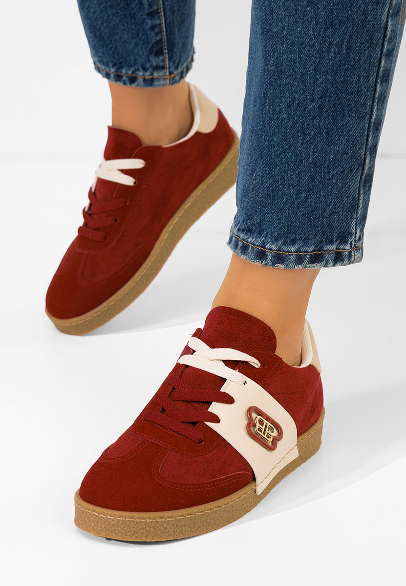 Sneakers donna Kathea rosso