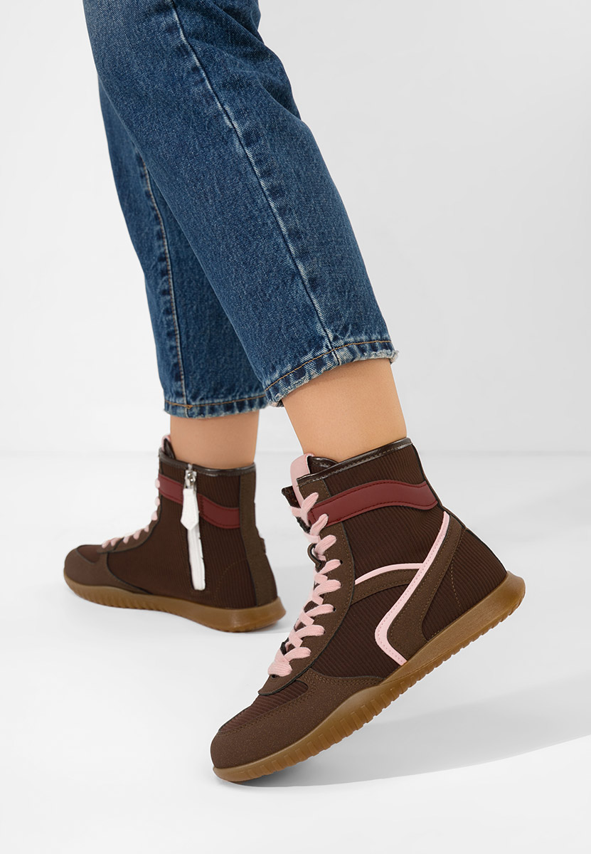 Scarpe da ginnastica High-Top Daine marrone Scarpe da ginnastica High-Top Daine marrone