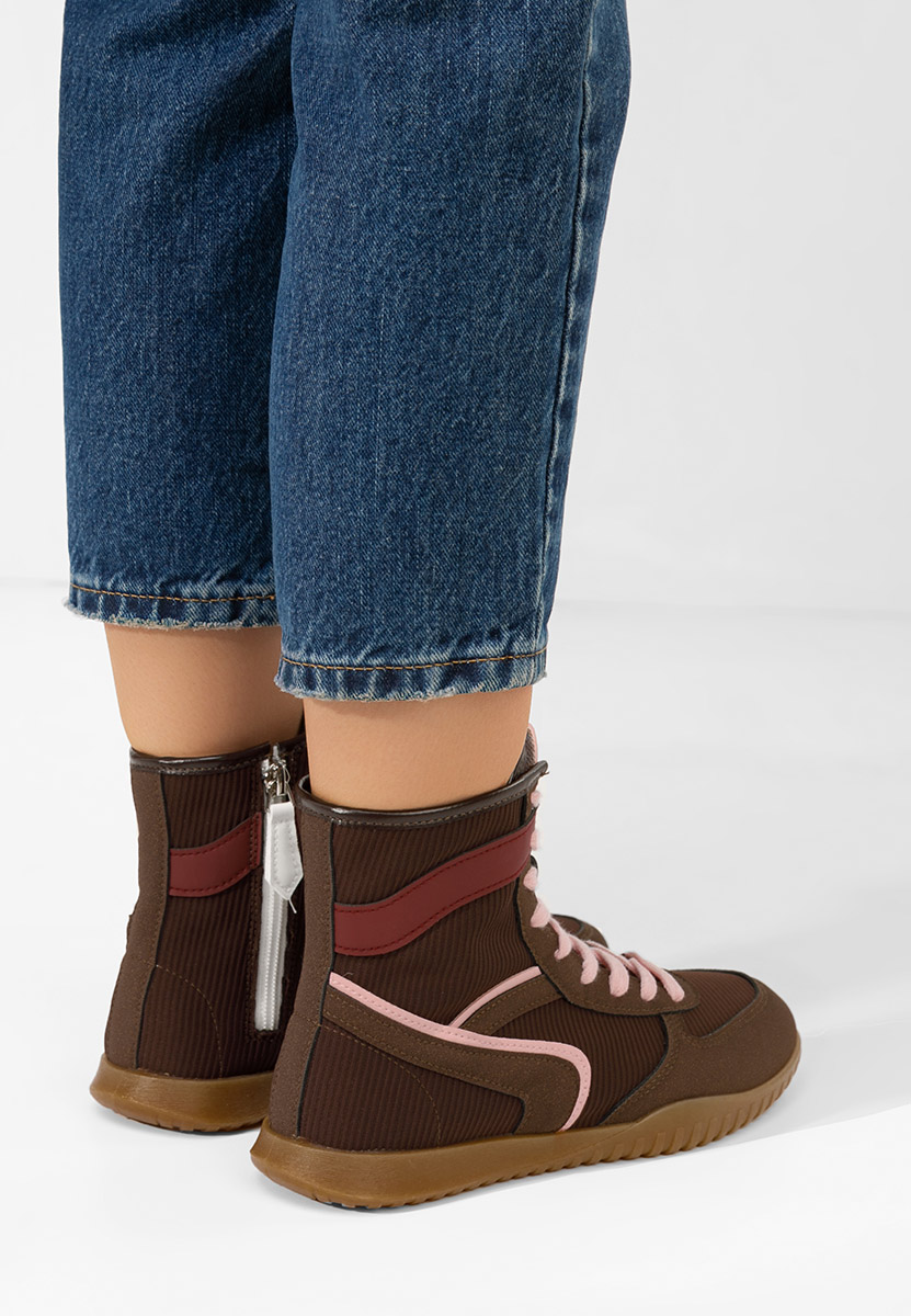 Scarpe da ginnastica High-Top Daine marrone Scarpe da ginnastica High-Top Daine marrone