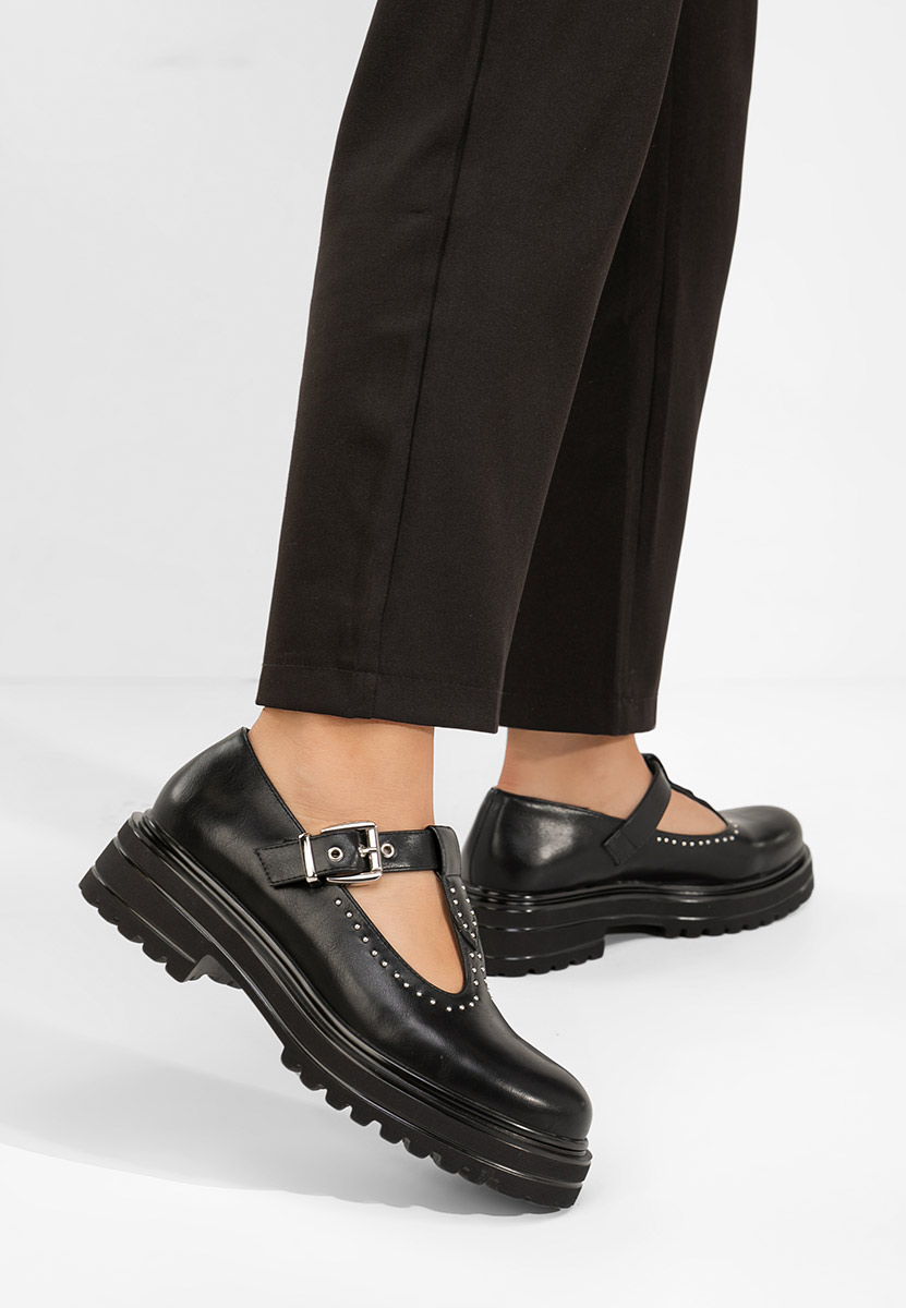 Scarpe basse donna Pietrina nero