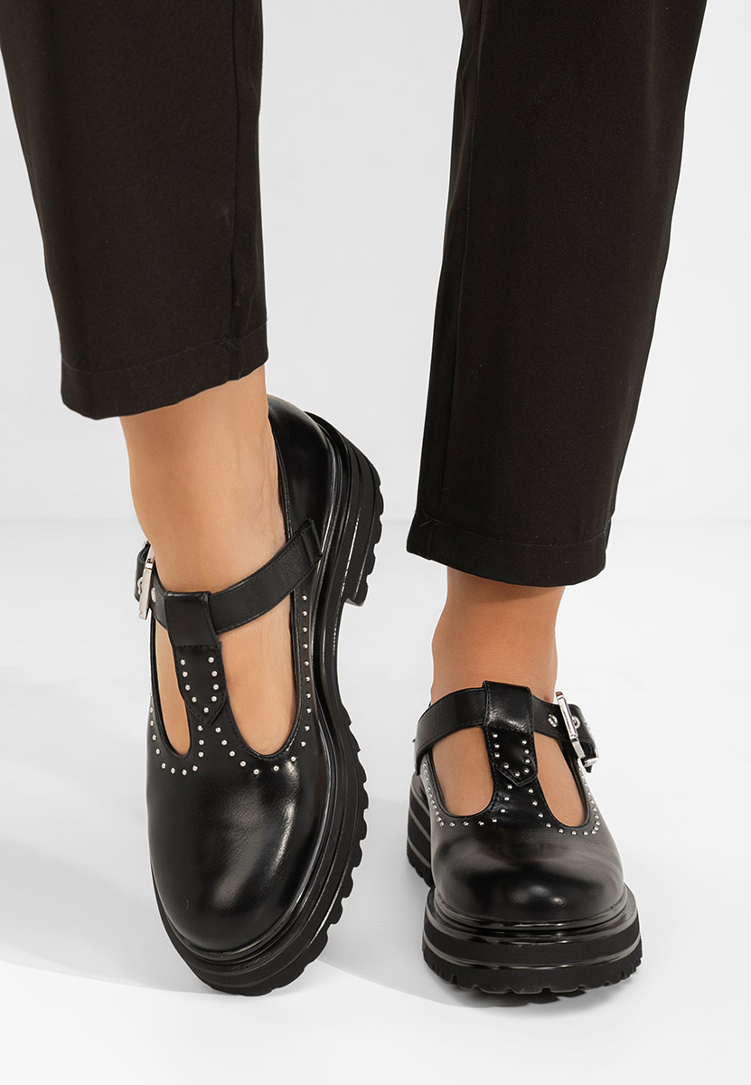 Scarpe basse donna Pietrina nero