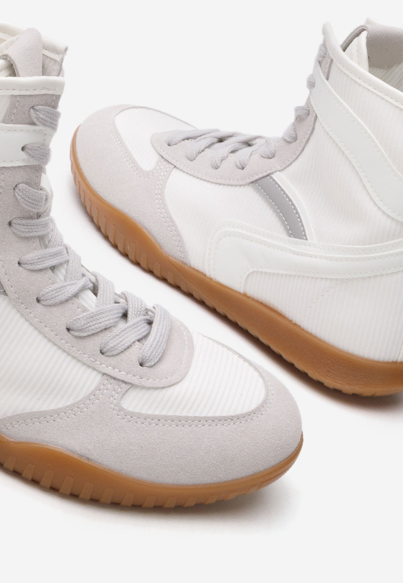 Scarpe da ginnastica High-Top Daine bianchi Scarpe da ginnastica High-Top Daine bianchi