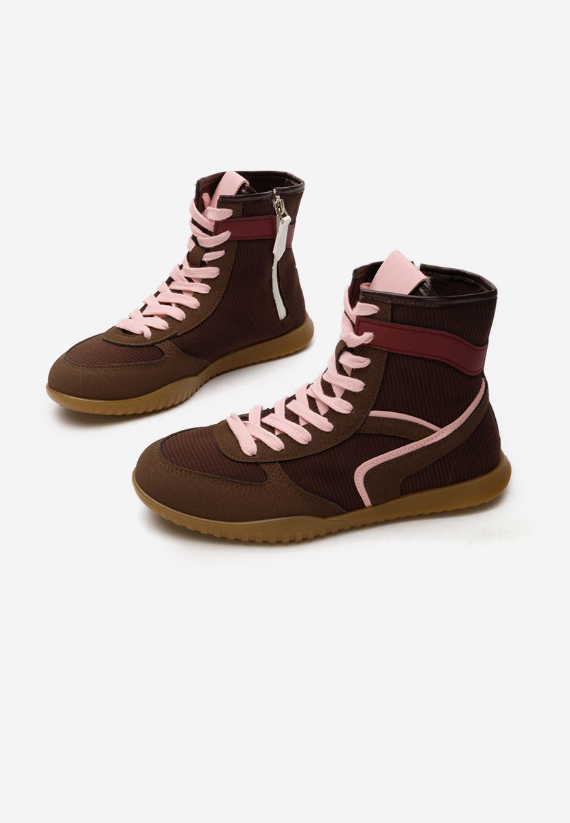 Scarpe da ginnastica High-Top Daine marrone Scarpe da ginnastica High-Top Daine marrone