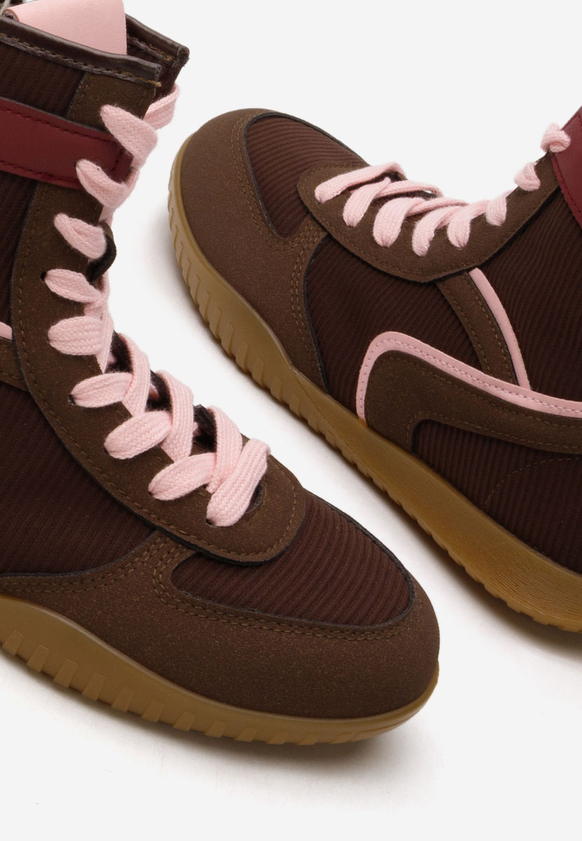 Scarpe da ginnastica High-Top Daine marrone Scarpe da ginnastica High-Top Daine marrone