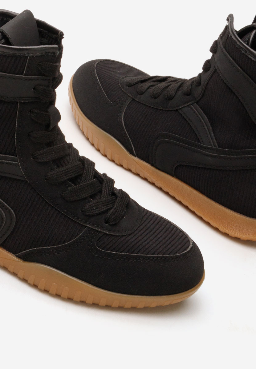 Scarpe da ginnastica High-Top Daine neroi Scarpe da ginnastica High-Top Daine neroi