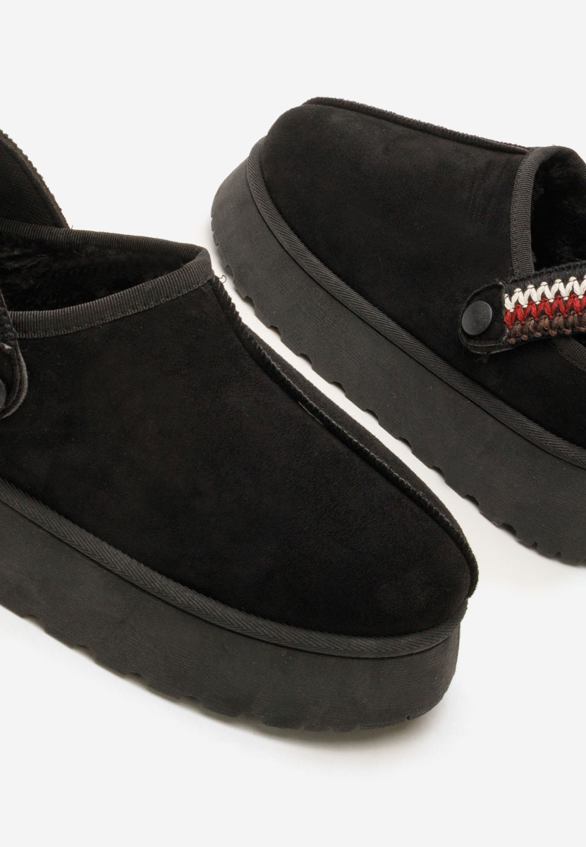 Zoccoli con zeppa Frovia nero