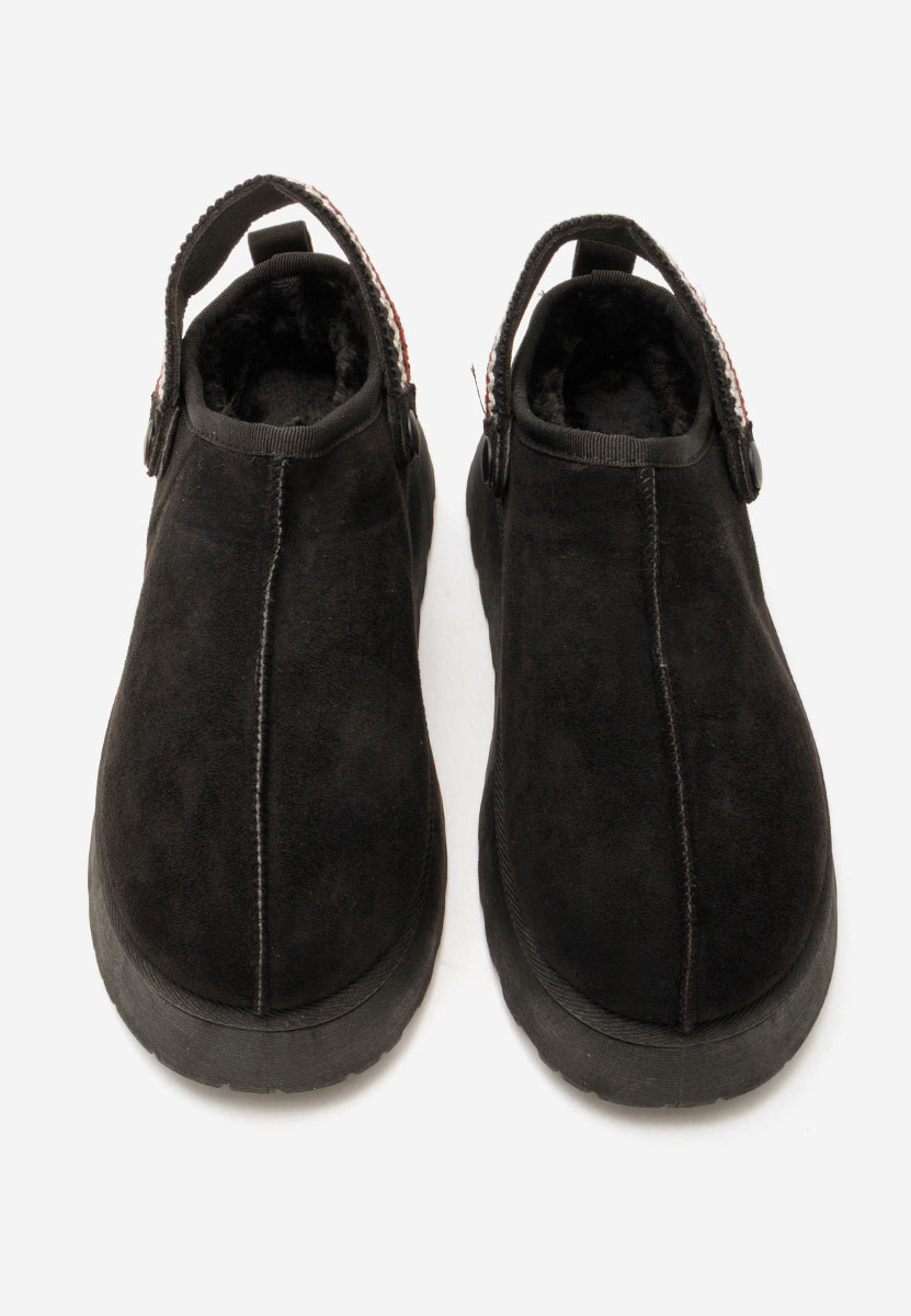 Zoccoli con zeppa Frovia nero