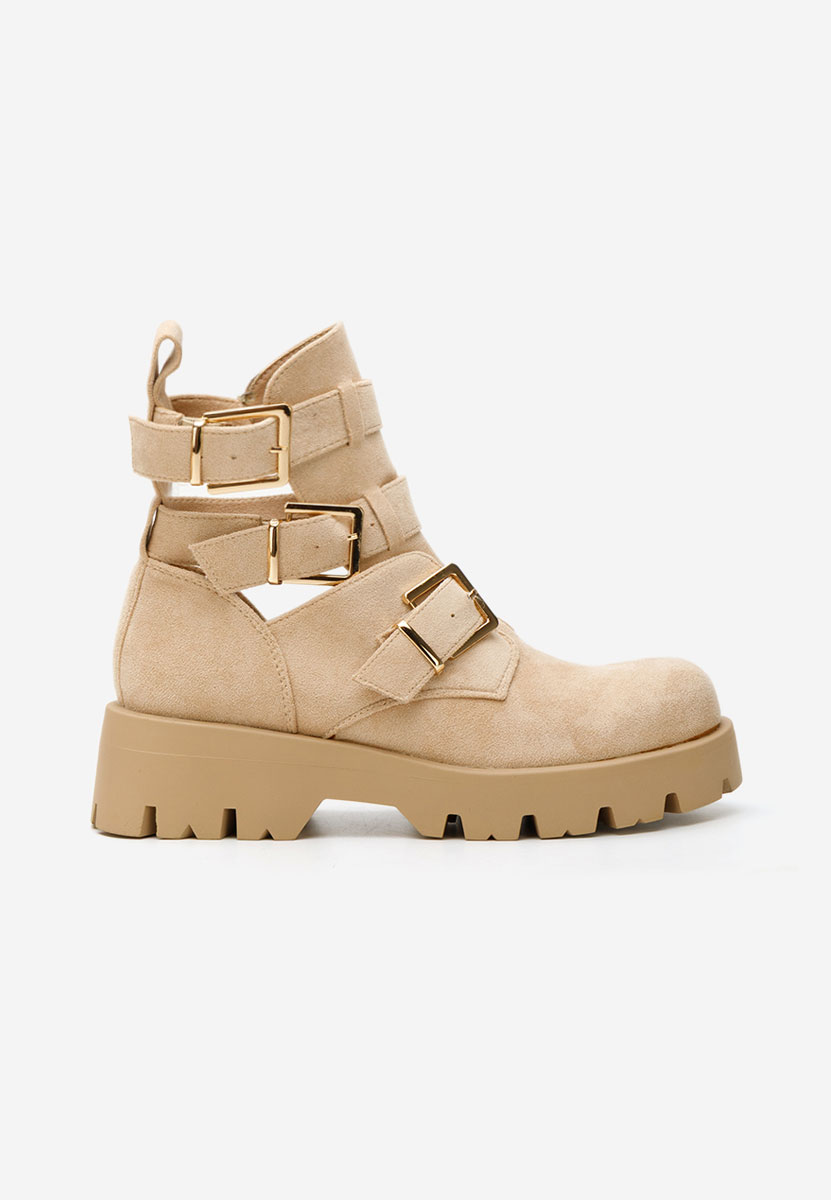 Stivaletti donna Audrie beige