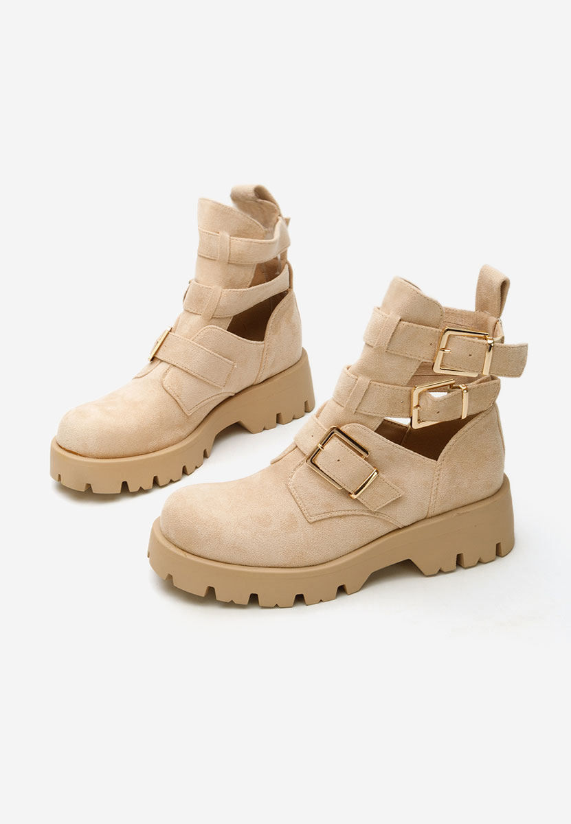 Stivaletti donna Audrie beige