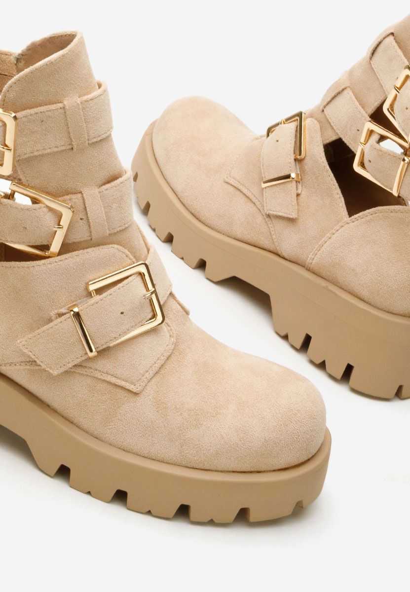 Stivaletti donna Audrie beige