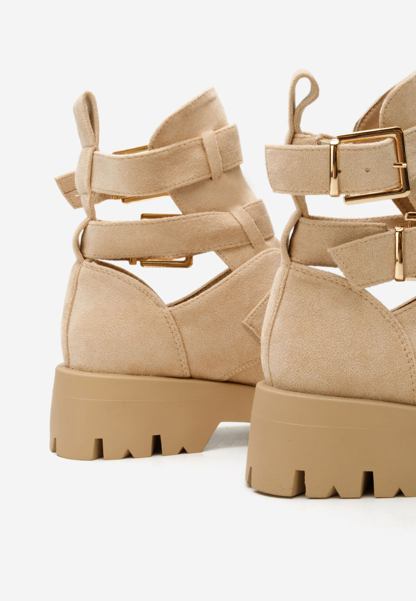 Stivaletti donna Audrie beige