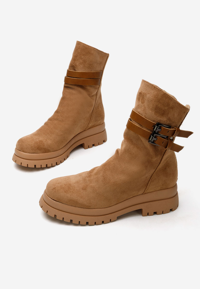 Stivale donna Semika camel