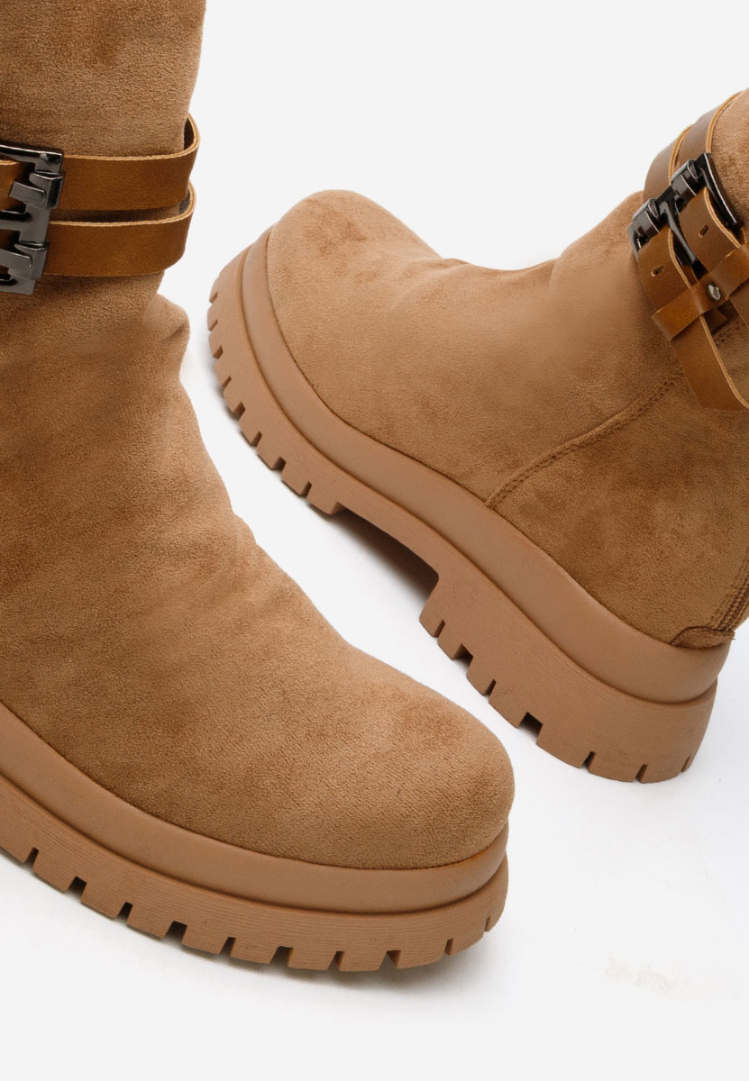 Stivale donna Semika camel