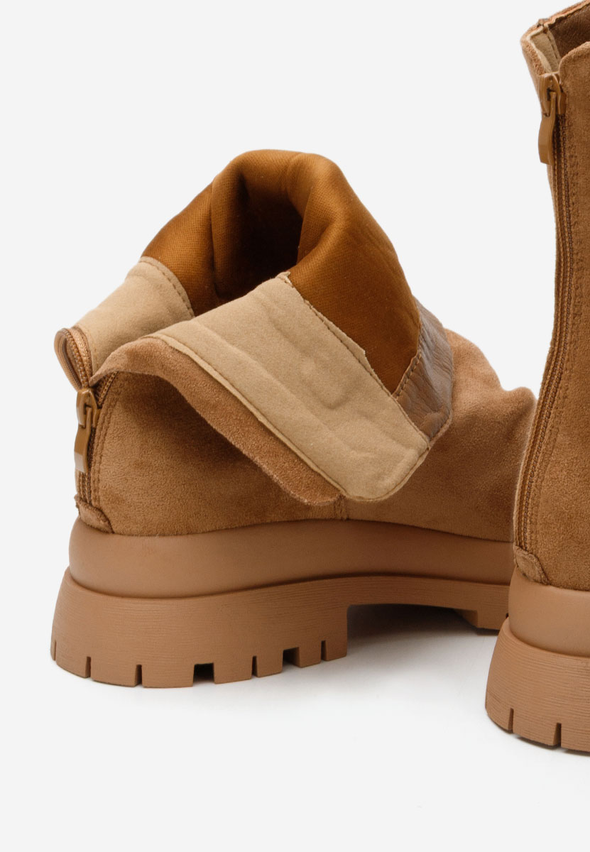 Stivale donna Semika camel