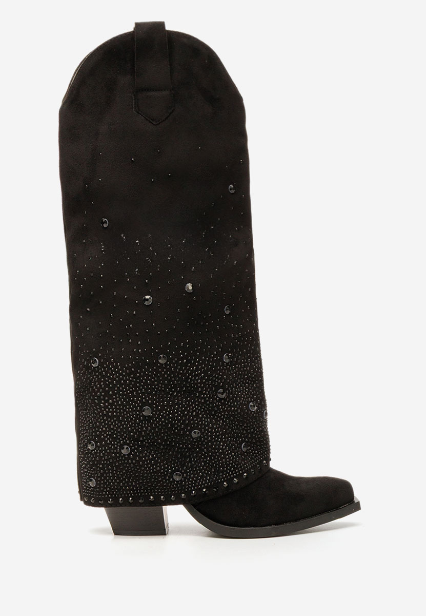Stivali con tacco Millie nero